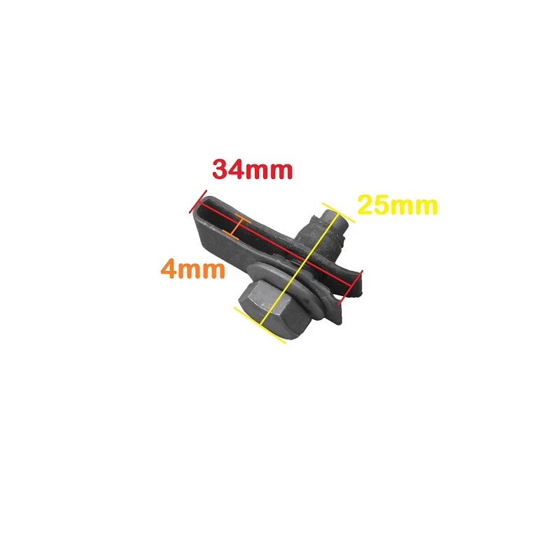 Parafuso Fixação Paralama Porca Rapida F-1000 F-4000 D-20 - Unitário