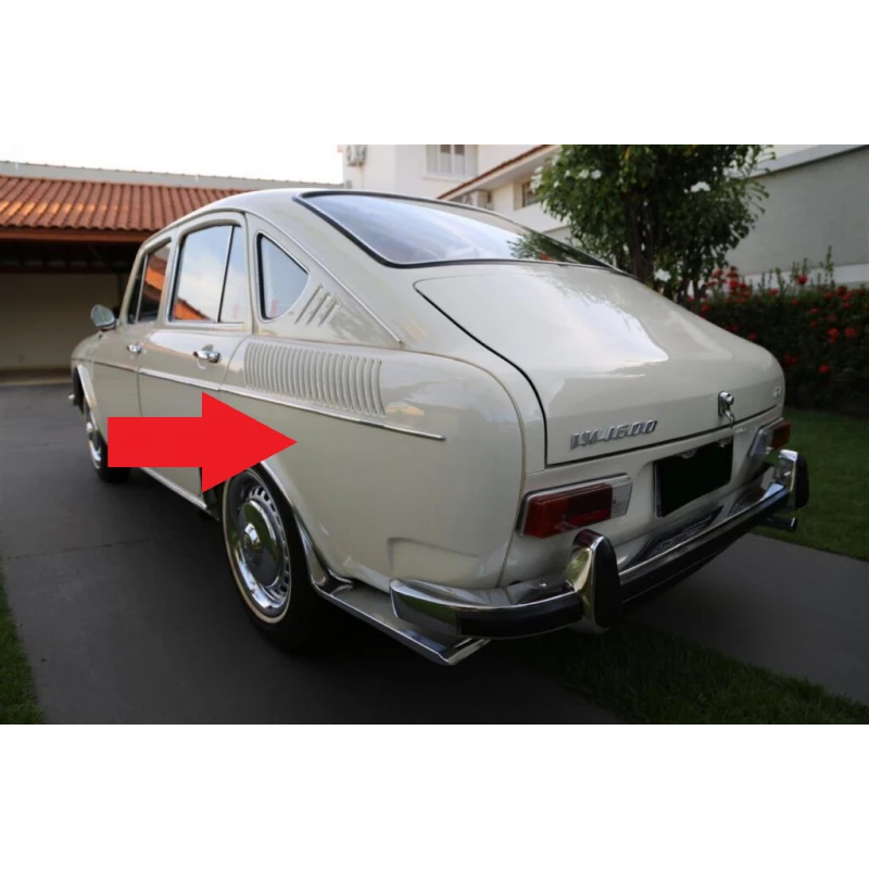 Paralama Traseiro Esquerdo TL 4 Portas Original VW Novo