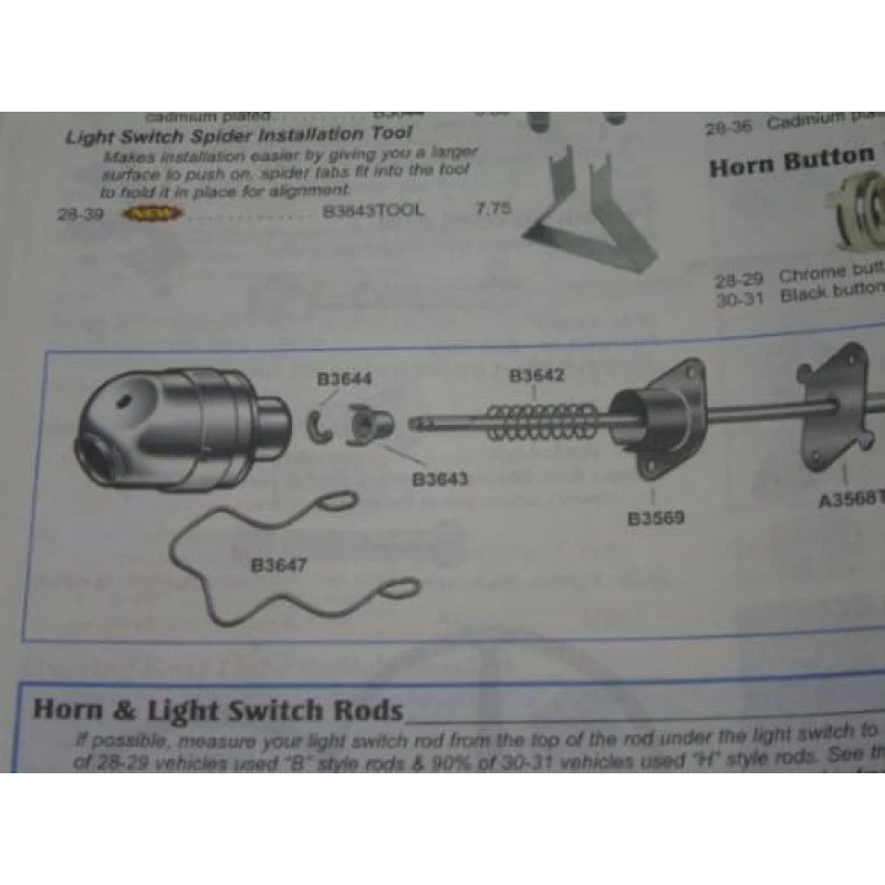 Caixa Chave Luz Ford 28 à 39 Importada