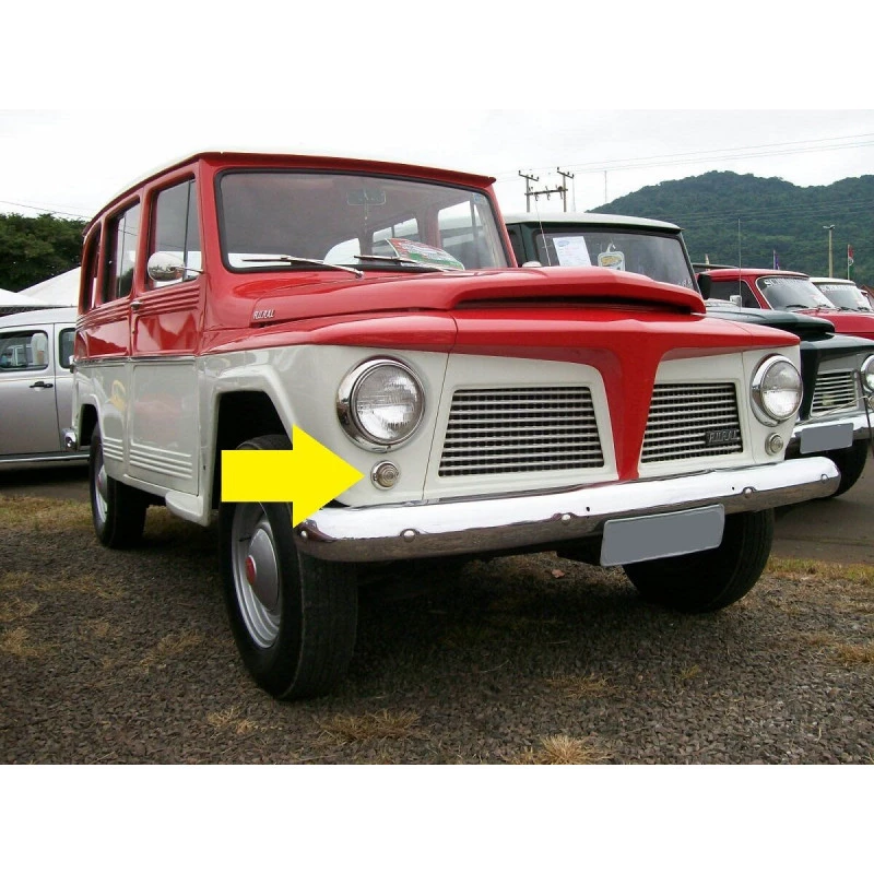 Pisca Dianteiro Rural Aero Willys Gordini Direito Usado
