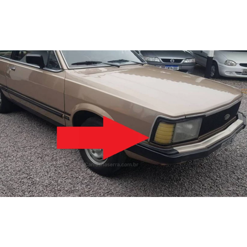 Pisca Dianteiro Seta Direito Ford Del Rey até 84 Laranja Âmbar Novo
