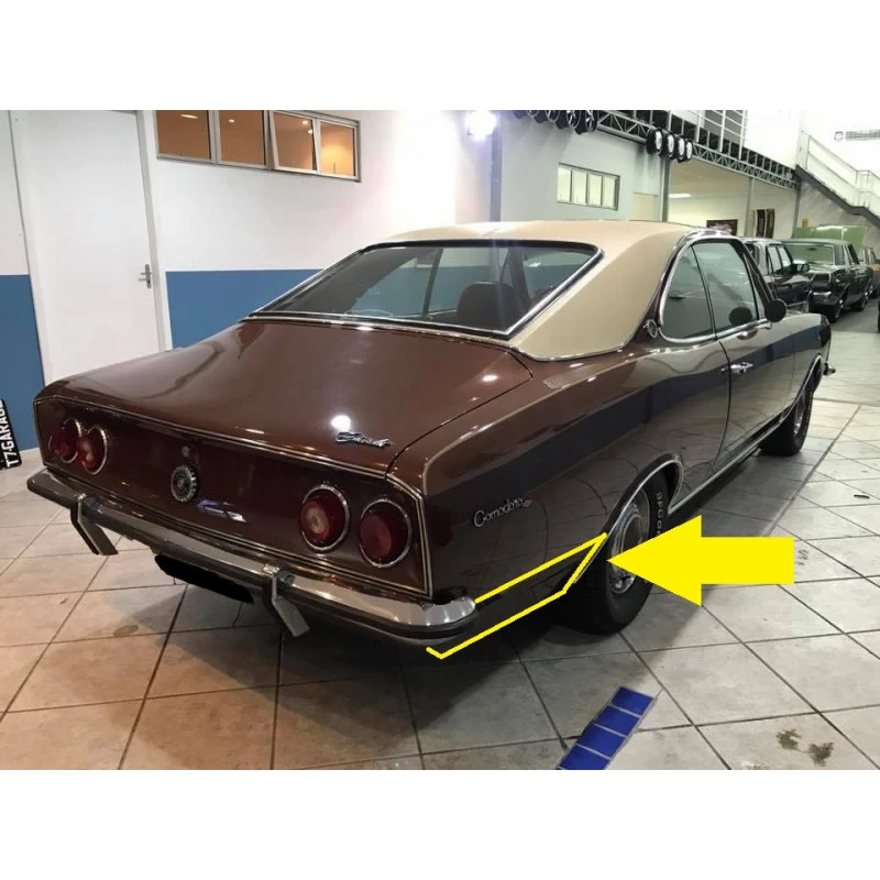 Ponta Lateral Traseira Opala Direito