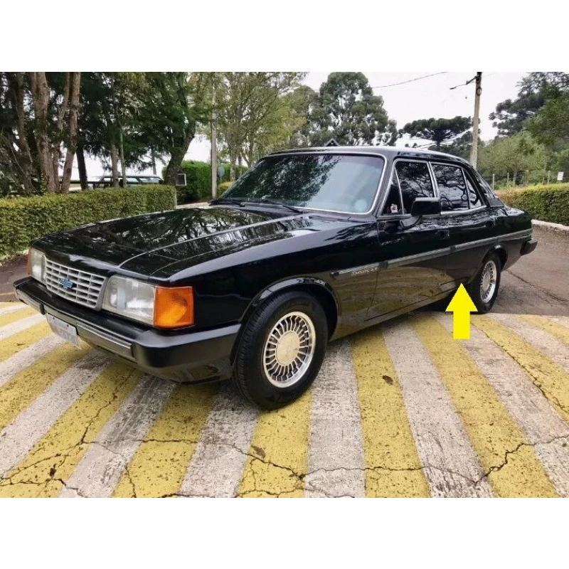 Porta Traseira Esquerda Opala 1985 a 1992 Original Usada