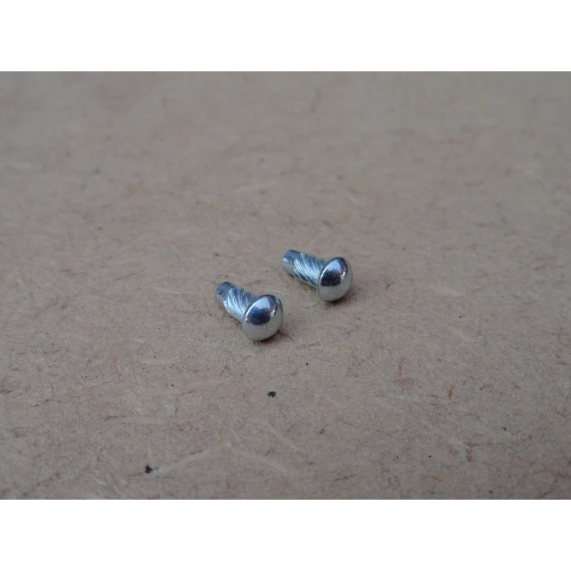Rebite Fixação Plaqueta Identificação Chassis Motor - Par
