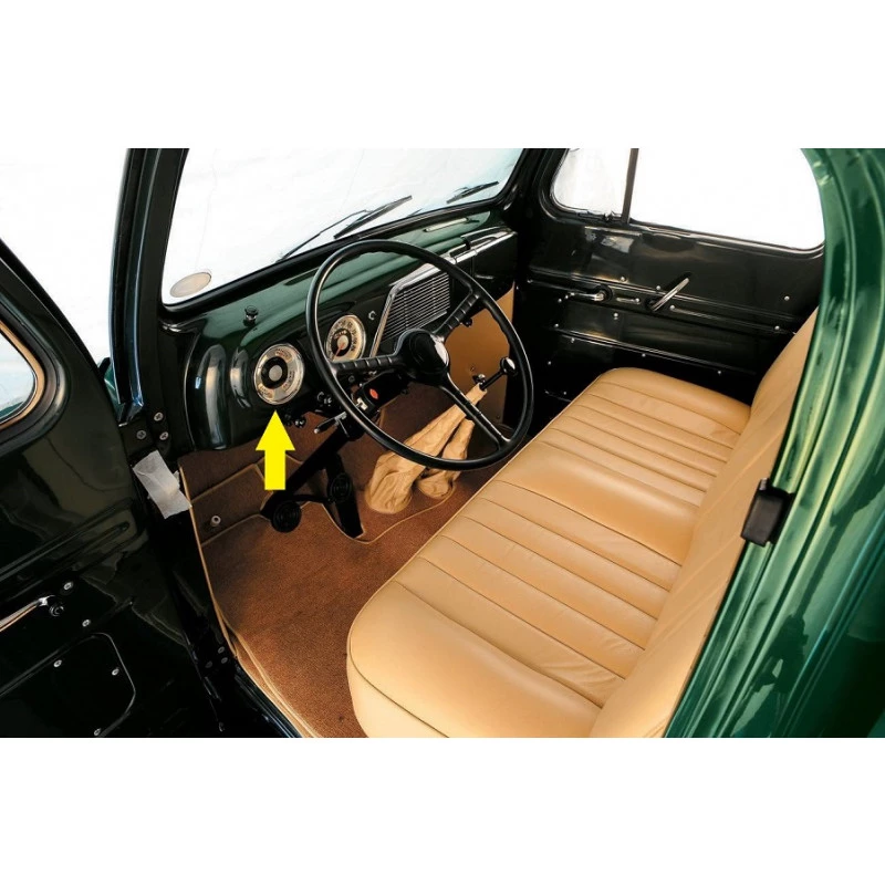 Relógio Marcador Indicador Ford F-1 F-3 F-5 F-8 1951 e 1952 Original Usado