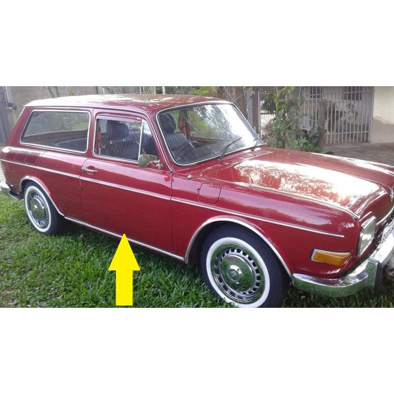 Remendo Inferior Externo Porta Dianteira Direita Variant TL Novo