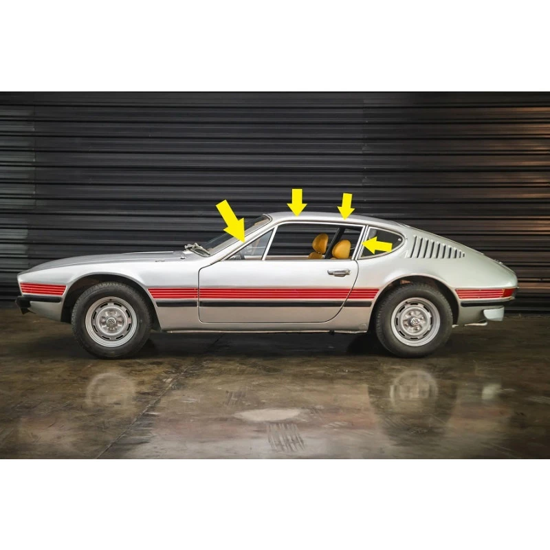 Quadro Quebra Vento Cajado Esquerdo Vw SP2 Original Usado