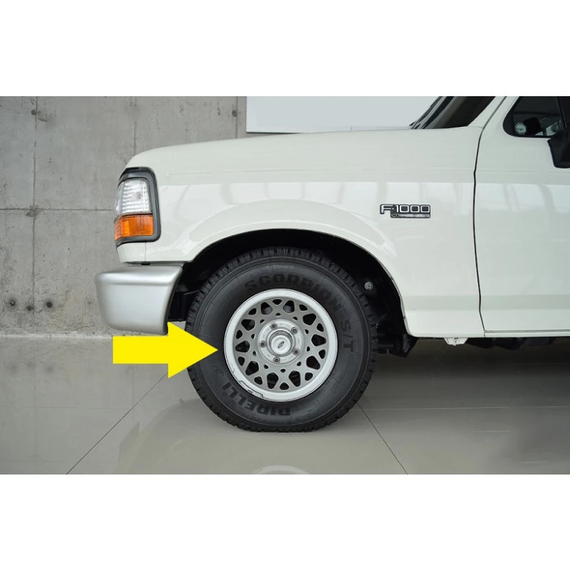 Roda F-1000 4x4 XL XLT 97 e 98 Aro 15 Original Usada - Unitária