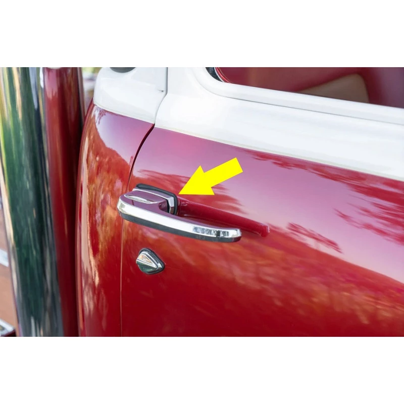 Acabamento Maçaneta Externa Chevrolet Boca de Sapo 47 À 51 Original - Par