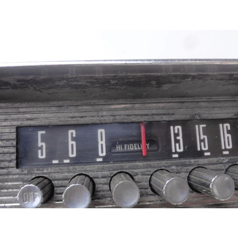 Rádio Ford Automóvel 1952 Hi Fidelity 6V Original SEM TESTE