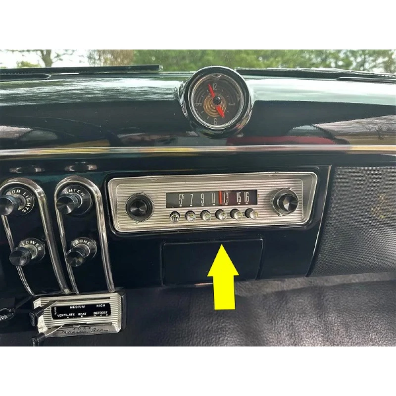 Rádio Ford Automóvel 1952 Hi Fidelity 6V Original SEM TESTE