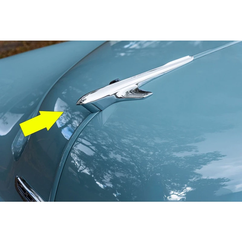 Avião Ornamento Do Capô Chevrolet Bel Air 1952 Original Usado