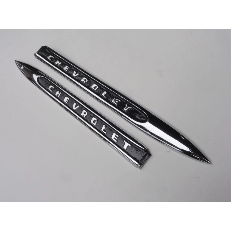 Emblema Lateral Paralama Chevrolet Marta Rocha 1956 Usado Jogo