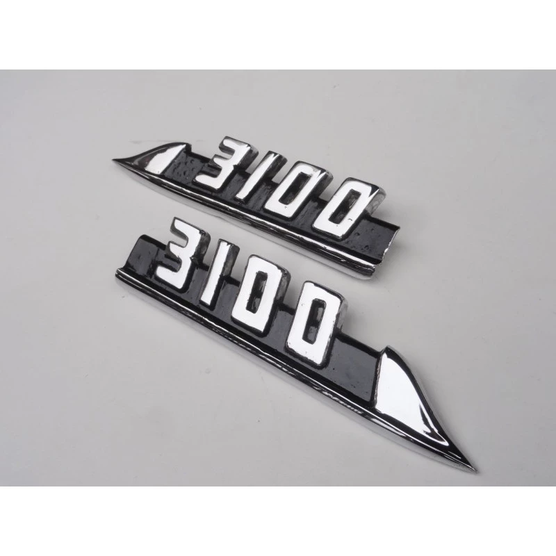 Emblema Lateral Paralama Chevrolet Marta Rocha 1956 Usado Jogo