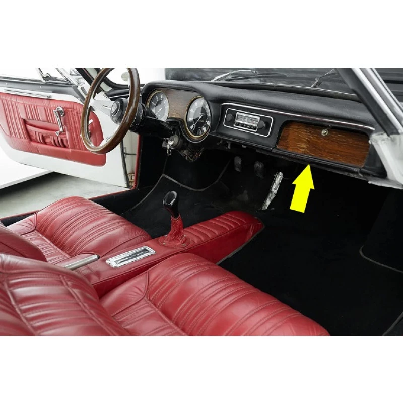 Caixa Do Porta Luvas Willys Interlagos - Nova