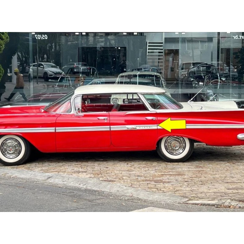 Fechadura Porta Traseira Esquerda Impala 59 E 60 4 Portas Usada