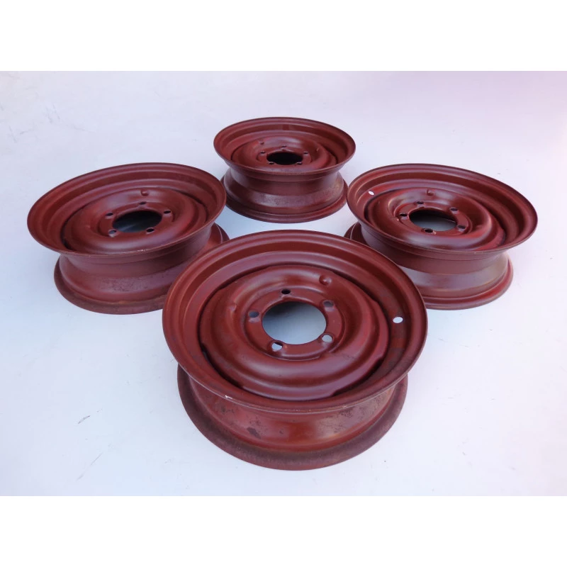 Roda Rural Willys Ford Aro 15 X 5 Original Nova - Jogo