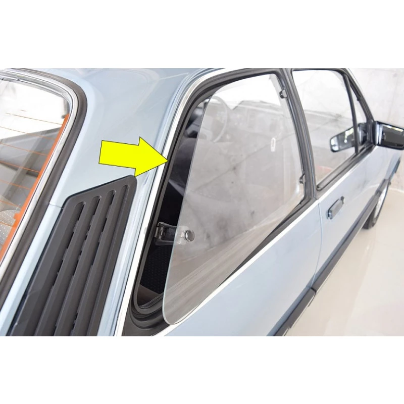 Vidro Lateral Basculante Direito Chevette Sedan 83 Diante Usado