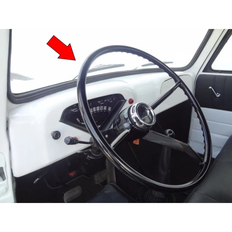 Volante Original Restaurado com Botão Chevrolet Marta Rocha 57 à 59