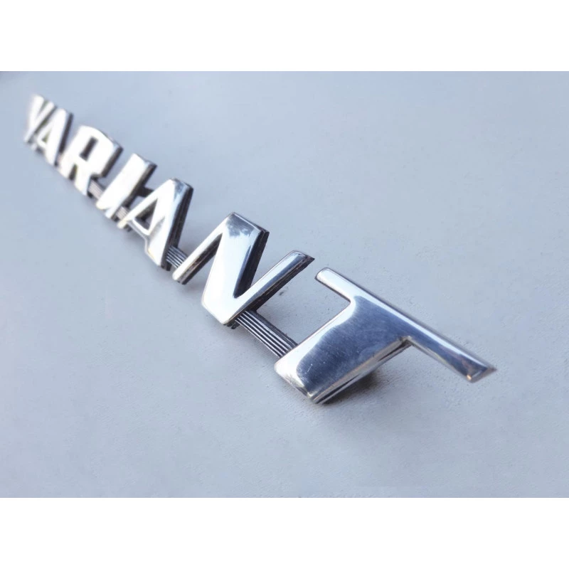 Emblema Traseiro Variant I Até 1977 Original Volkswagen Usado
