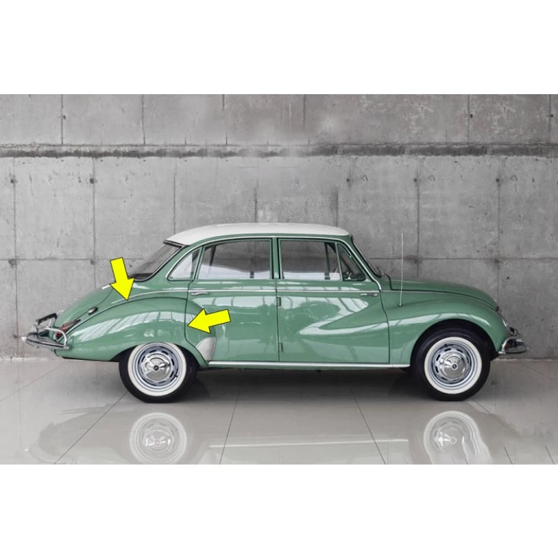 Paralama Traseiro Direito Dkw Belcar Original Usado