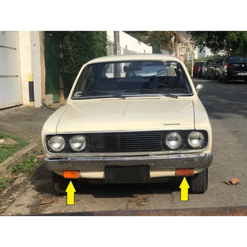 Pisca Dodge 1800 Polara Até 77 Original Usado Com Detalhe - Par