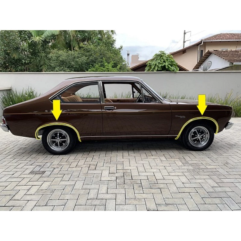 Friso Paralama Dodge 1800 Polara Original Usado - Jogo