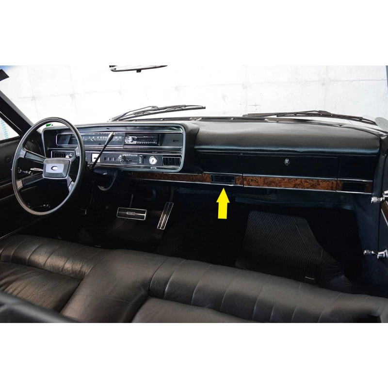 Difusor Ar Inferior Central Painel LTD Landau 76 Diante Original
