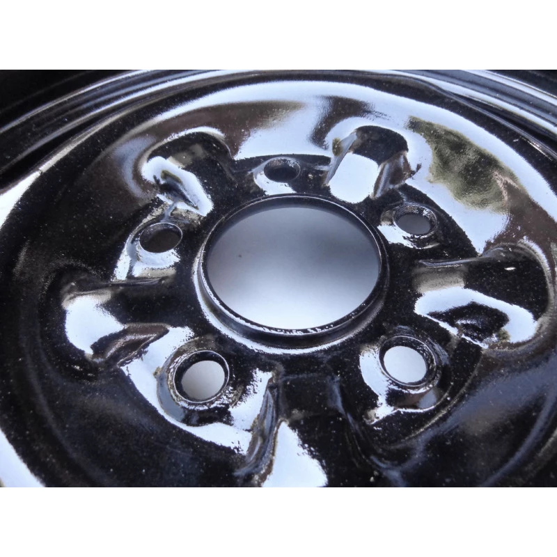 Roda Ferro Bel Air 1957 Aro 14 Tala 5 Original Usada - Par