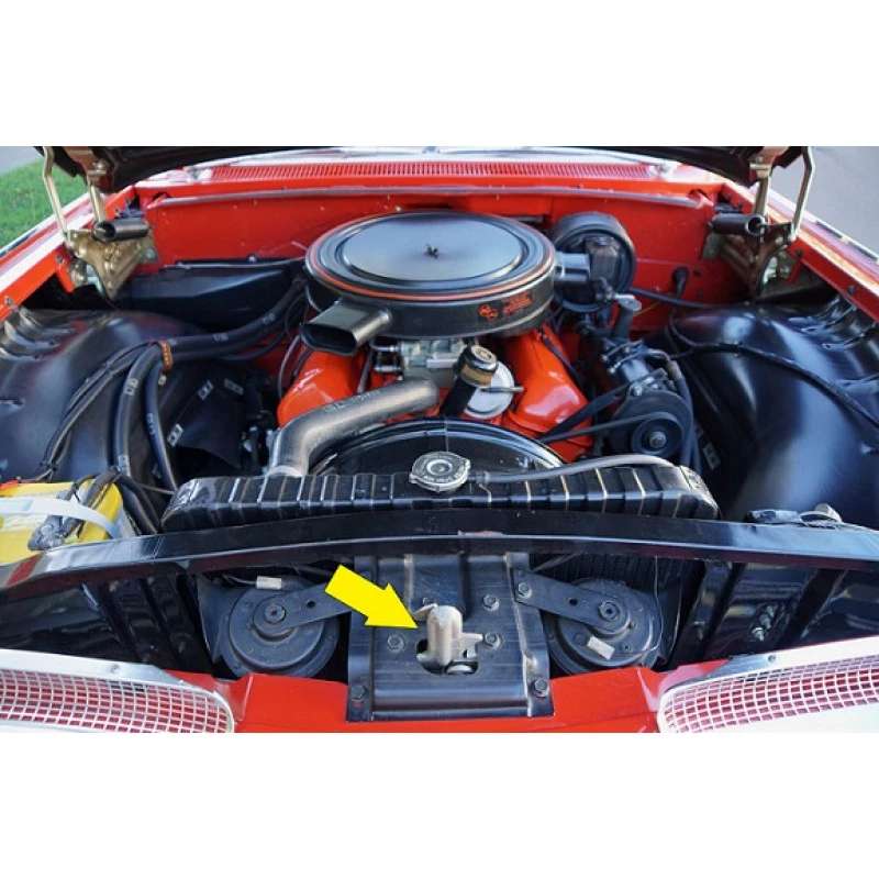 Fechadura Capô Bel Air Impala 1959 Original Com Detalhes