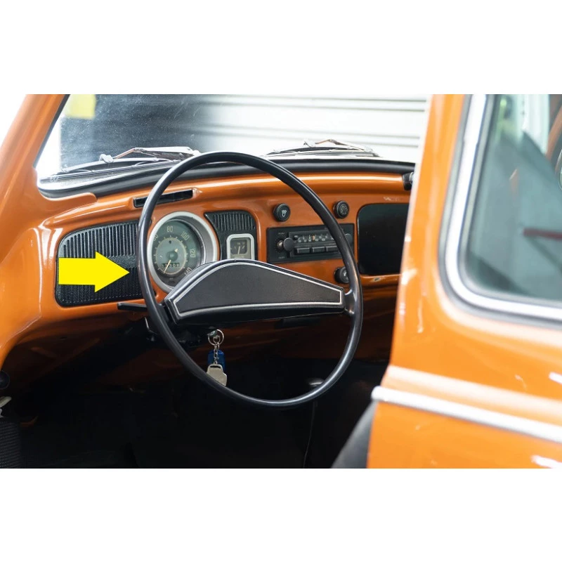 Volante Bumerangue Fusca 74 à 76 Estria Grossa Sem Restauração