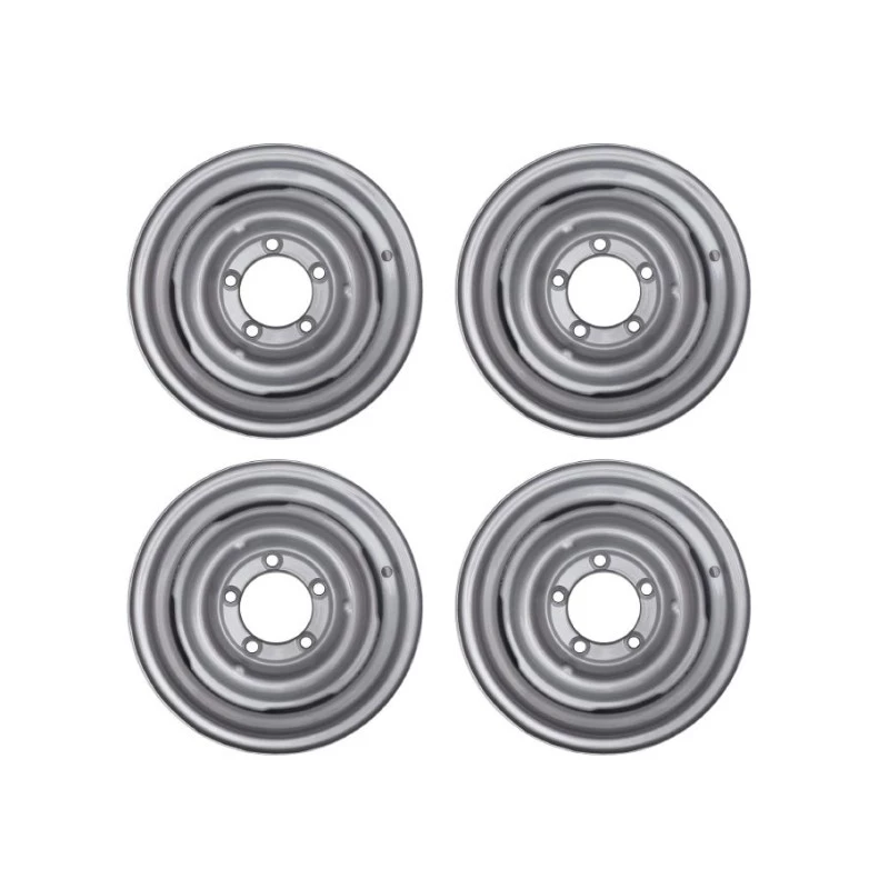 Roda Rural Willys Ford Aro 15 X 5 Original Restaurada - Jogo