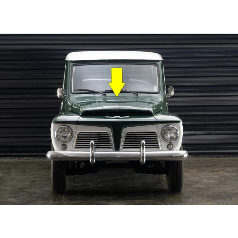 Capô Dianteiro Rural E F-75 Willys Ou Ford Original Usado