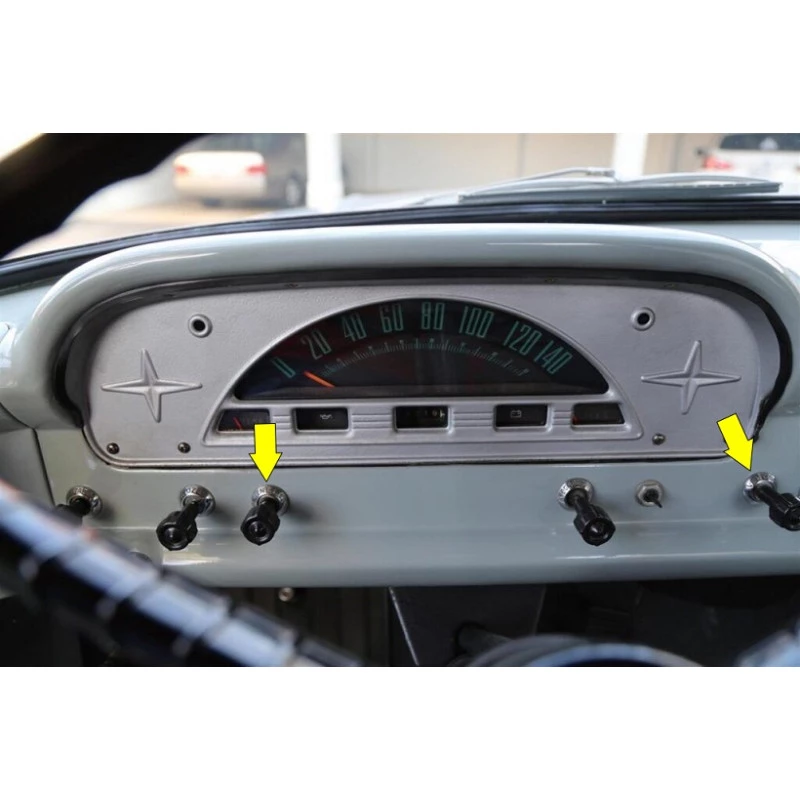 Moldura Botão Painel Ventilação LD e LE F-100 F-600 62 À 71