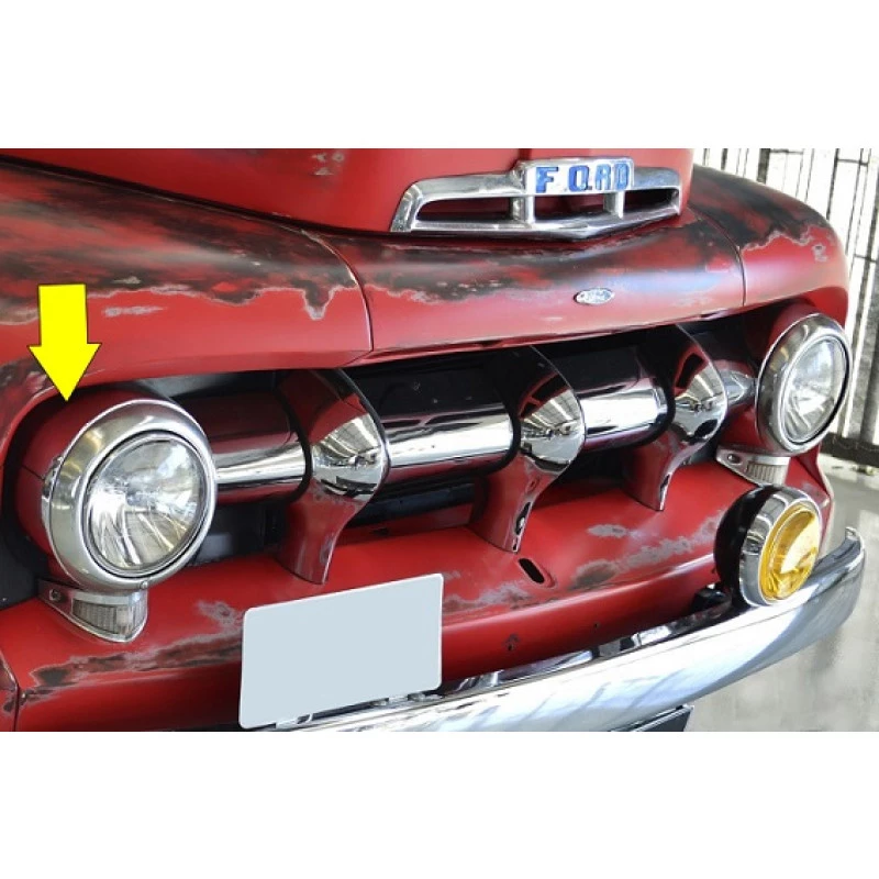 Alojamento Farol Direito Grade Ford F-1 A F-8 1951 E 52 Novo