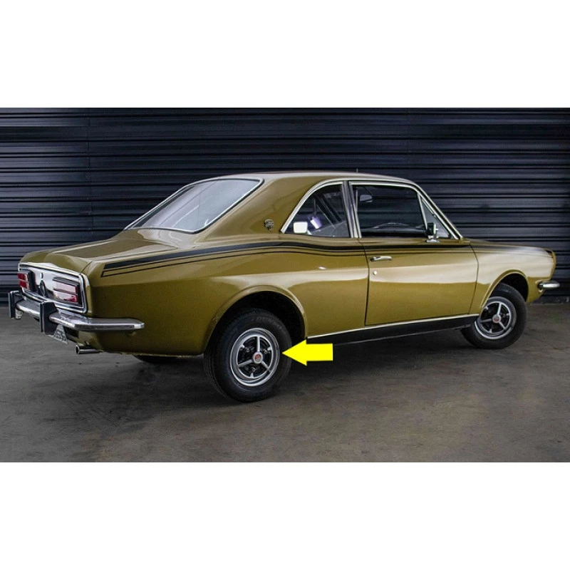 Roda Corcel I Gt Aro 13 X 4,5 Original Ford Usada