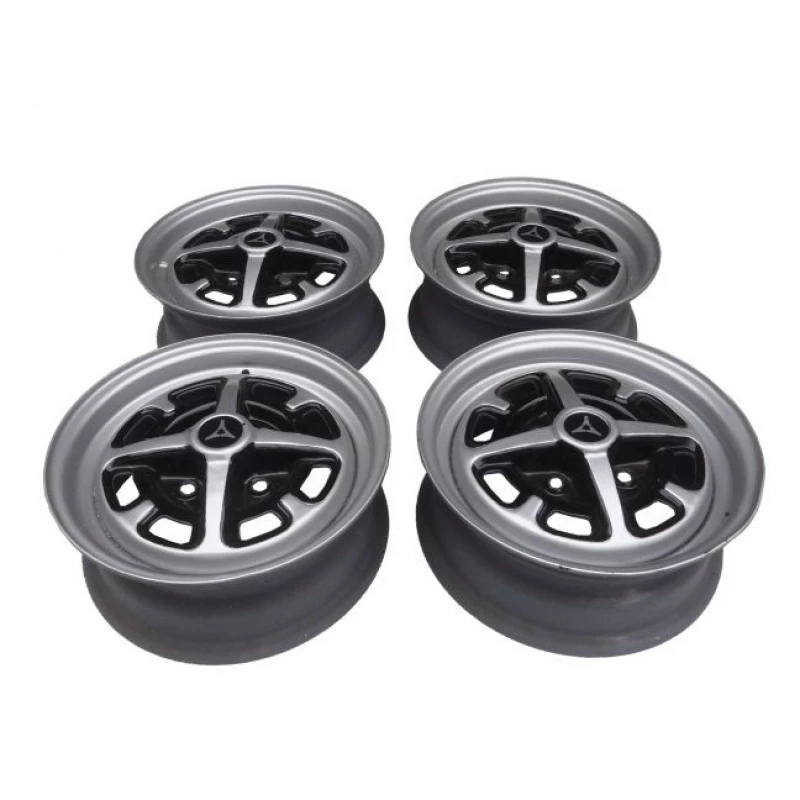 Roda Ferro Dodge 1800 Polara Aro 13 Tala 5 Original Usada Jogo