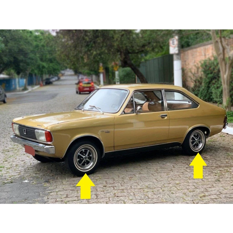 Roda Ferro Dodge 1800 Polara Aro 13 Tala 5 Original Usada Jogo
