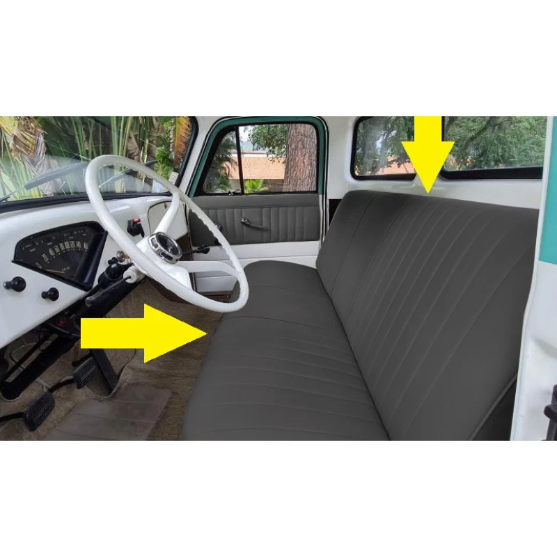 Banco Chevrolet Brasil 3100 6500 Original Tapeçaria Nova