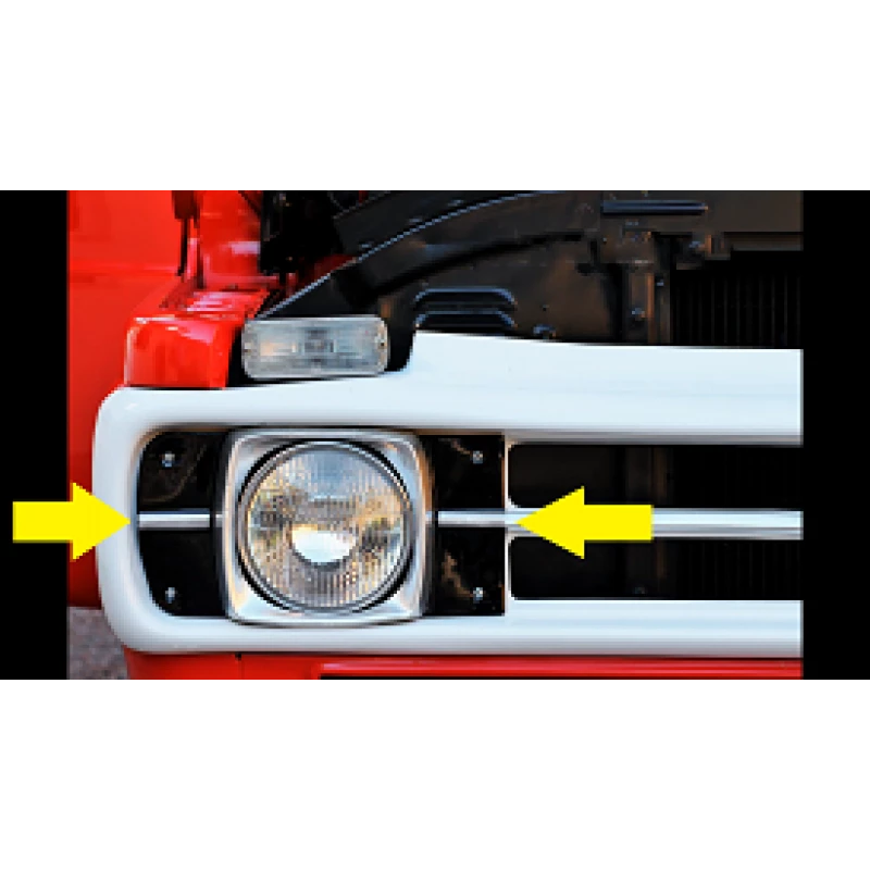 Aro Farol Direito Redondo F-100 Twin Beam 1971 Original Usado