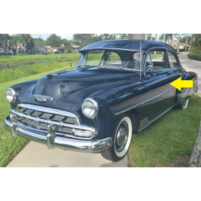 Estria Comando Maçaneta Direita Chevrolet Automóvel 49 À 54