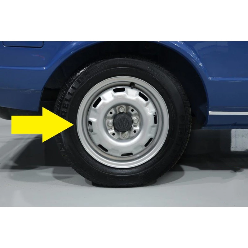 Roda Ferro Passat Até 82 Aro 13 Tala 5 Original Vw Usada