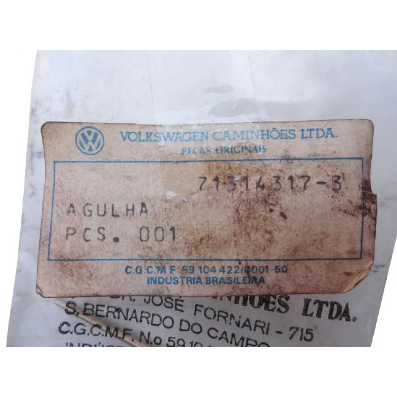 Agulha Carburador Dodge Polara Original Vw Caminhões Nova