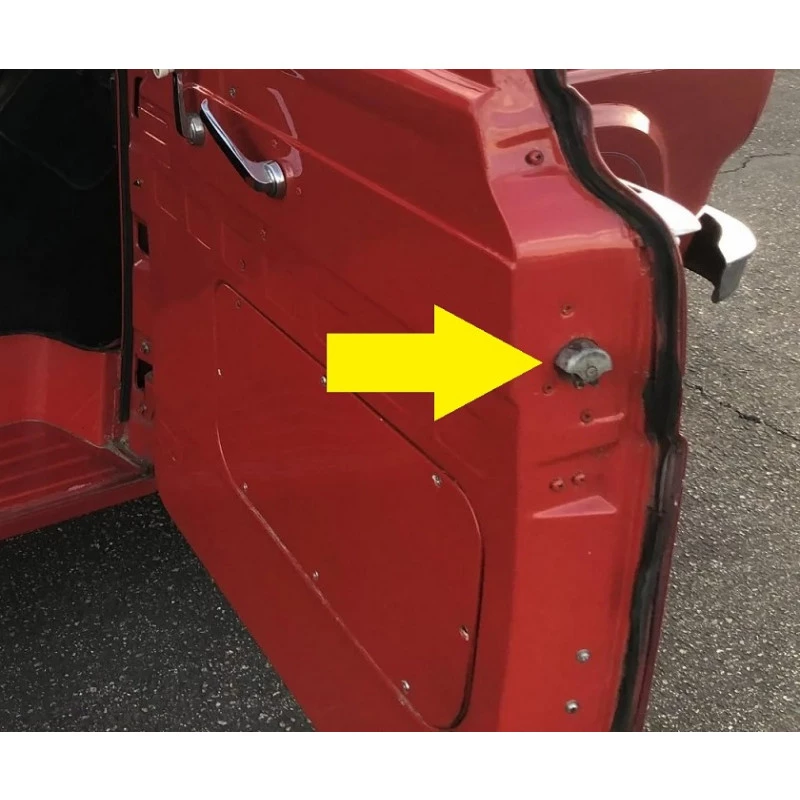 Fechadura Porta Esquerda F-100 F-350 F-600 62 À 71 Usada