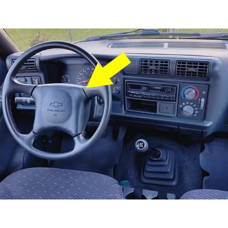 Botão Buzina Volante S10 Blazer Até 2011 Original Gm Usado