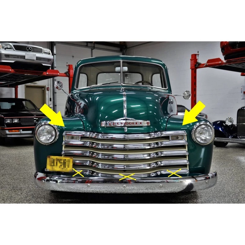 Grade Pick Up Chevrolet Boca de Sapo 47 À 53 Parcial Com Detalhe