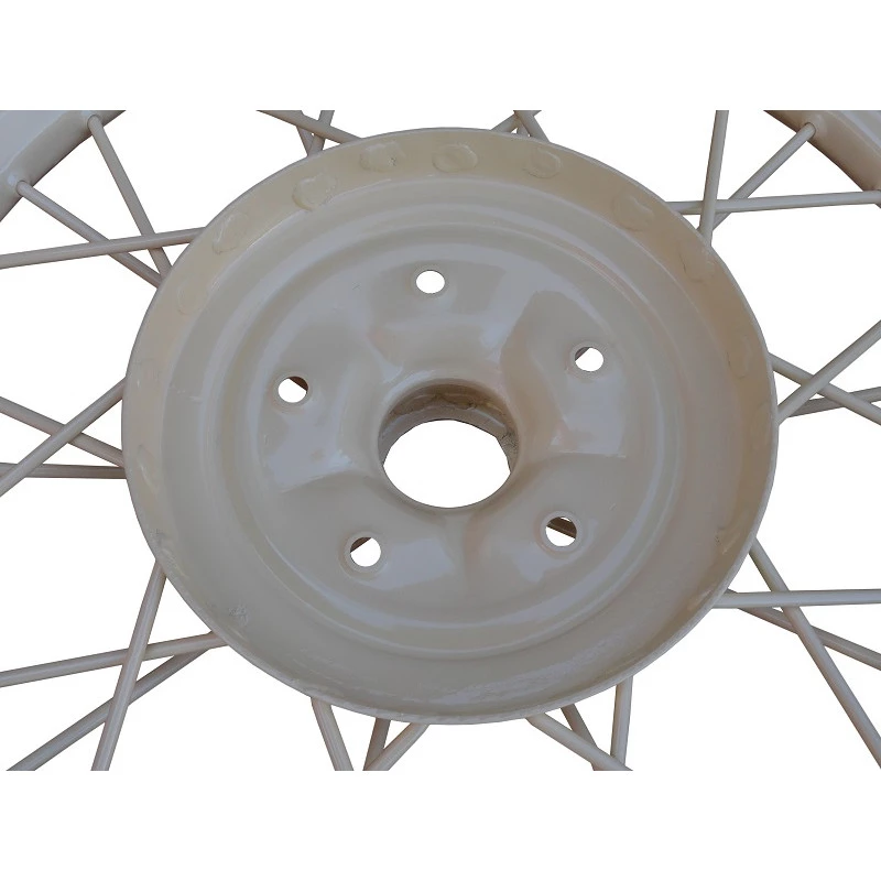 Roda Aro 21 Ford Model A 1928 1929 Fordinho Bege Nova - Jogo com 05