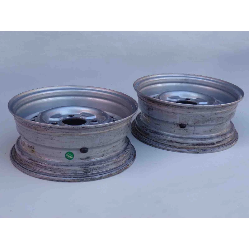 Roda Ferro Fusca 4 Furos Aro 15 Tala 6 Larga Rodabras - Par