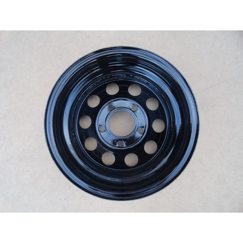 Roda Ferro F-1000 1986 a 1992 Original Restaurada Com Calota - Jogo