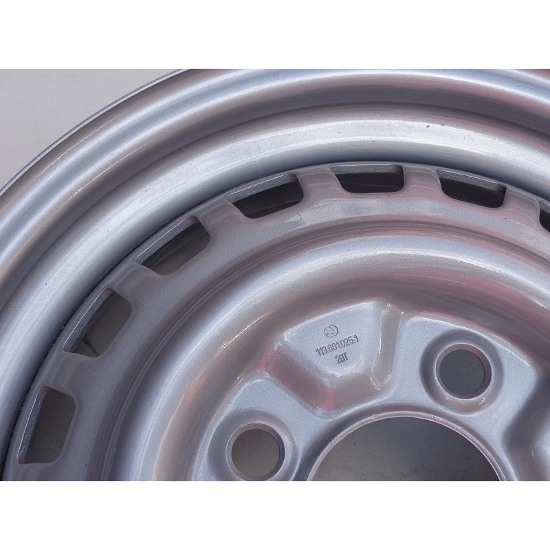 Roda Ferro Vw Fusca 4 Furos Sem Calombo Aro 15 Tala 4,5 Original Restaurada